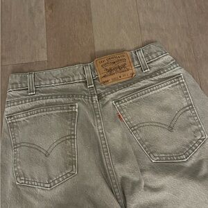 VINTAGE Levi 560 in Beige 30W 30L